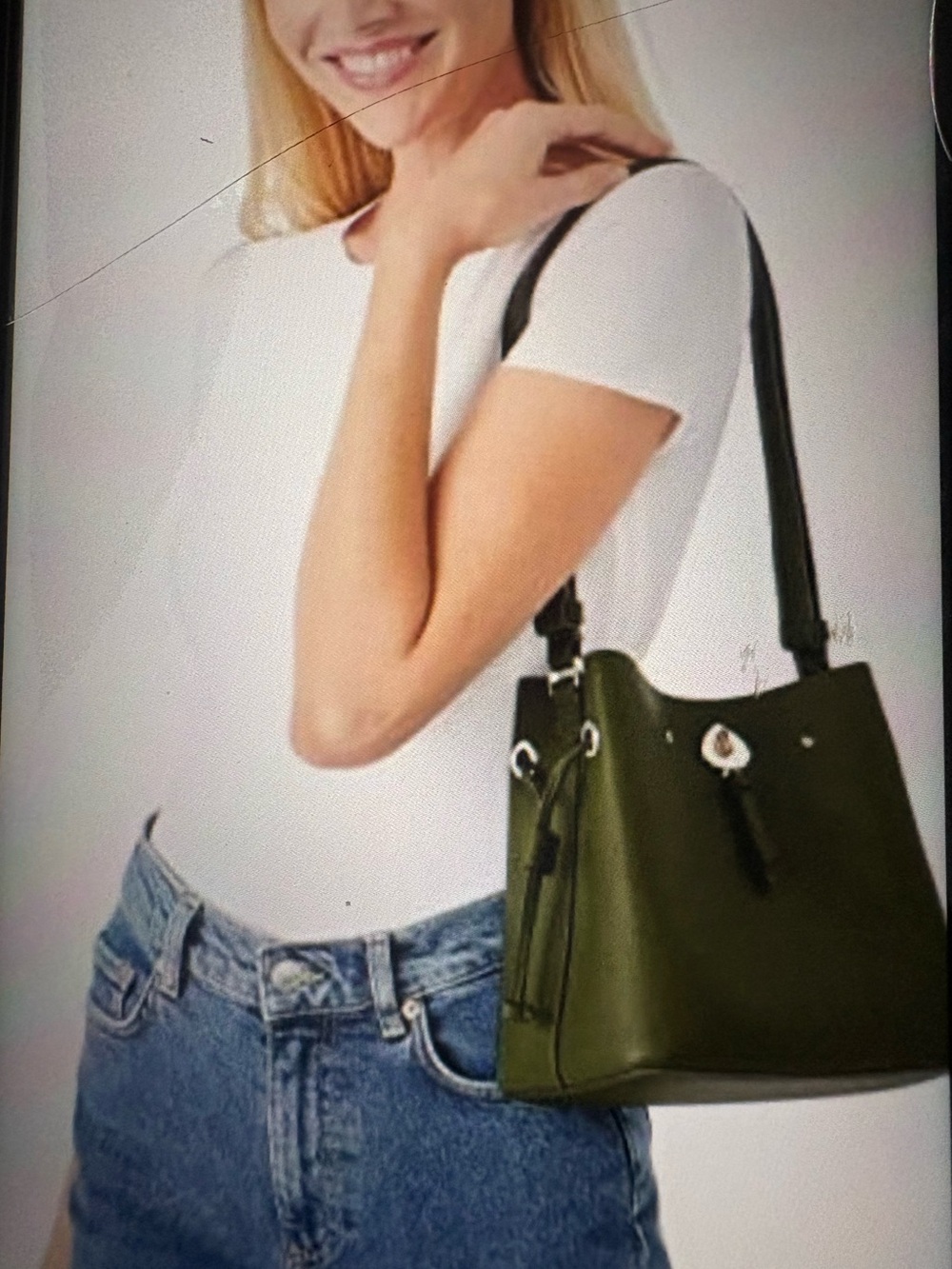 💚💚KATE SPADE NEW YORK MARTI PEBBLED LEATHER CONVERTIBLE BAG!💚💚